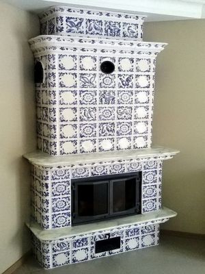 Реставрация изразцовых печей