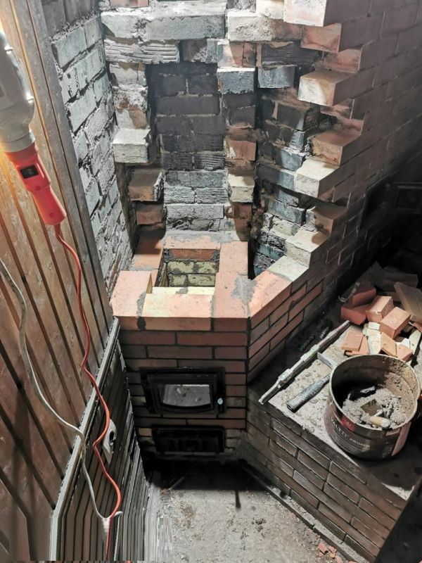 Цена на кладку печей из кирпича